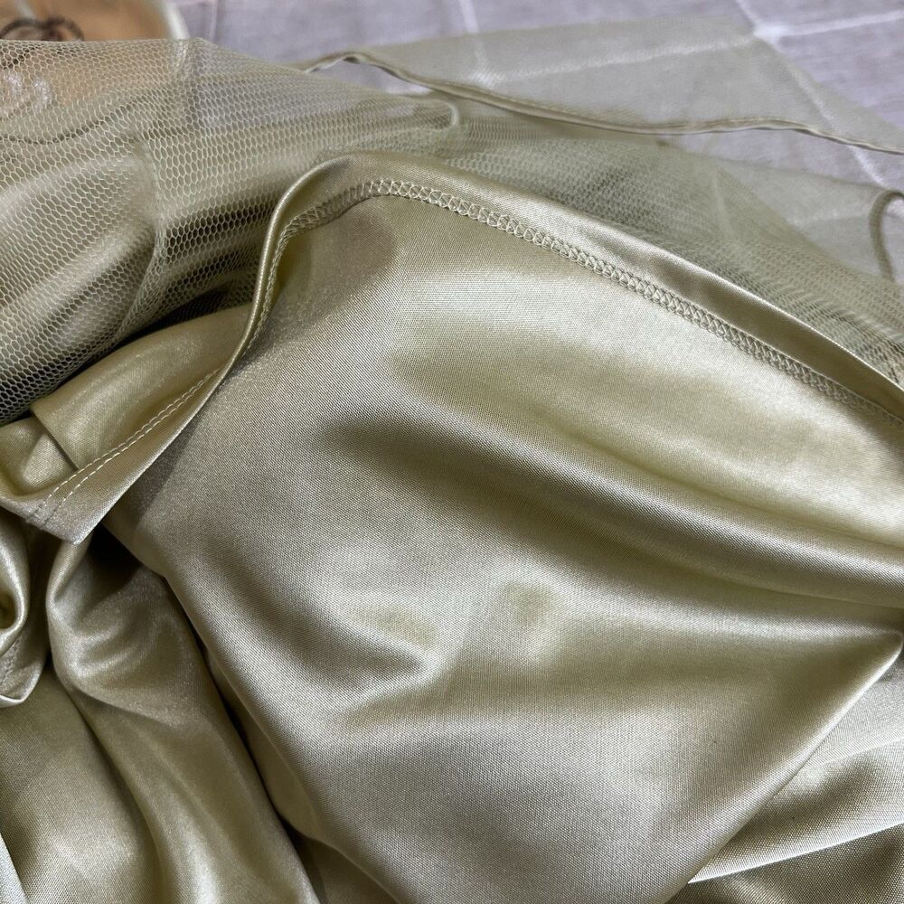 Sue Wong Nocturne Silk Beaded Lace Formal Maxi Gown Mermaid Women’s 8 - Picture 15 of 16